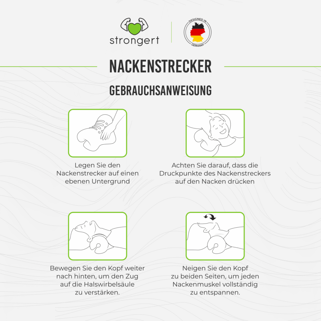 Strongert Nackenstrecker orthopädisch - Nackenwolke