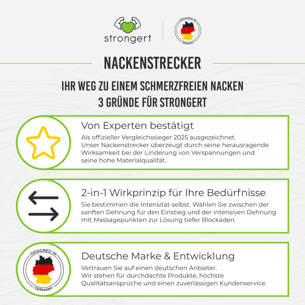 Strongert Nackenstrecker orthopädisch - Nackenwolke